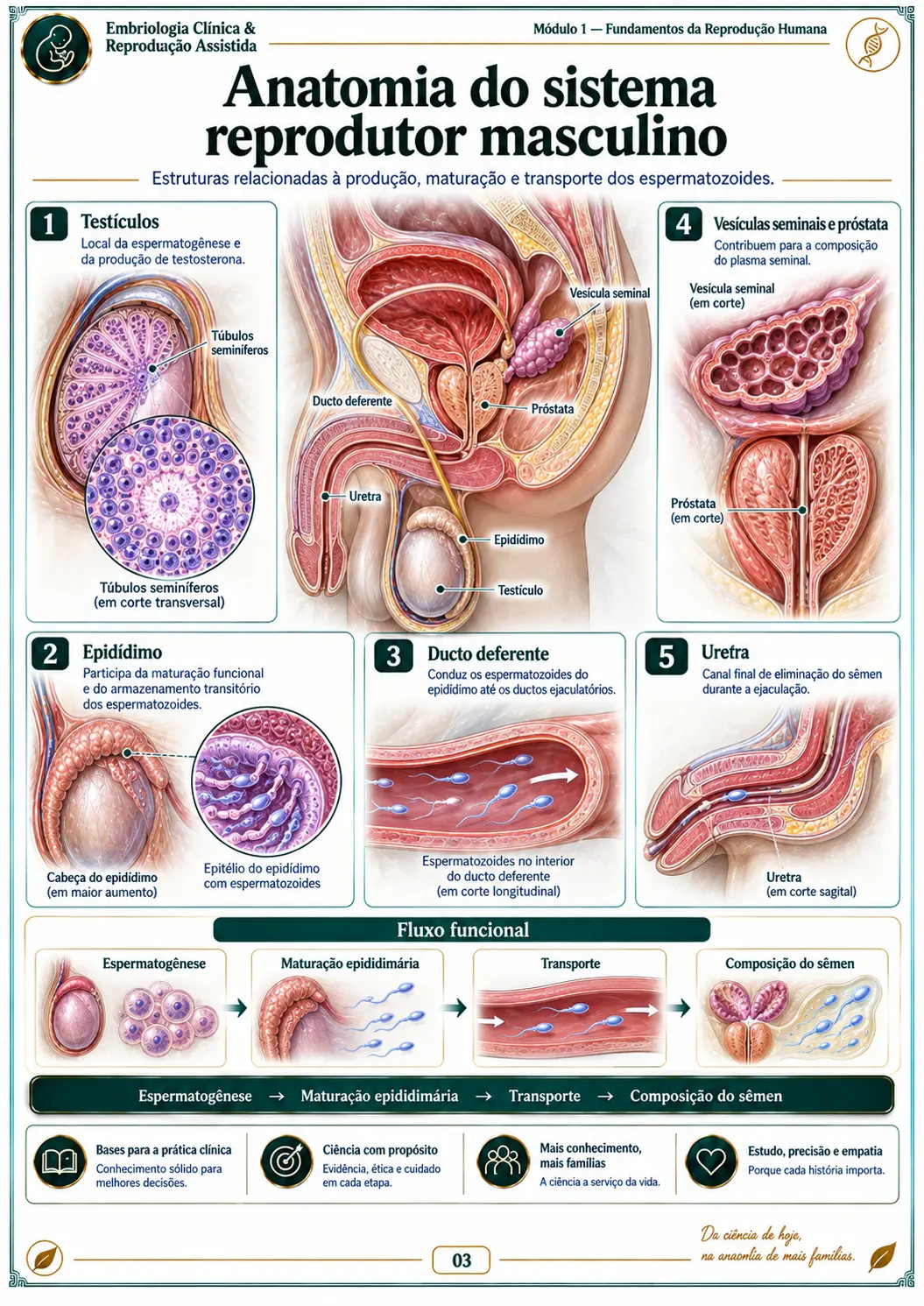 Anatomia do Sistema Reprodutor Masculino