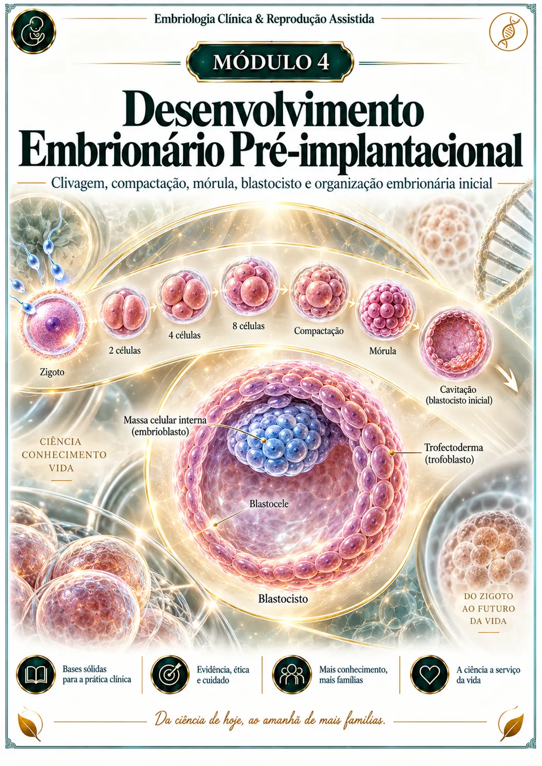 Módulo 4 — Desenvolvimento Embrionário Pré-implantacional
