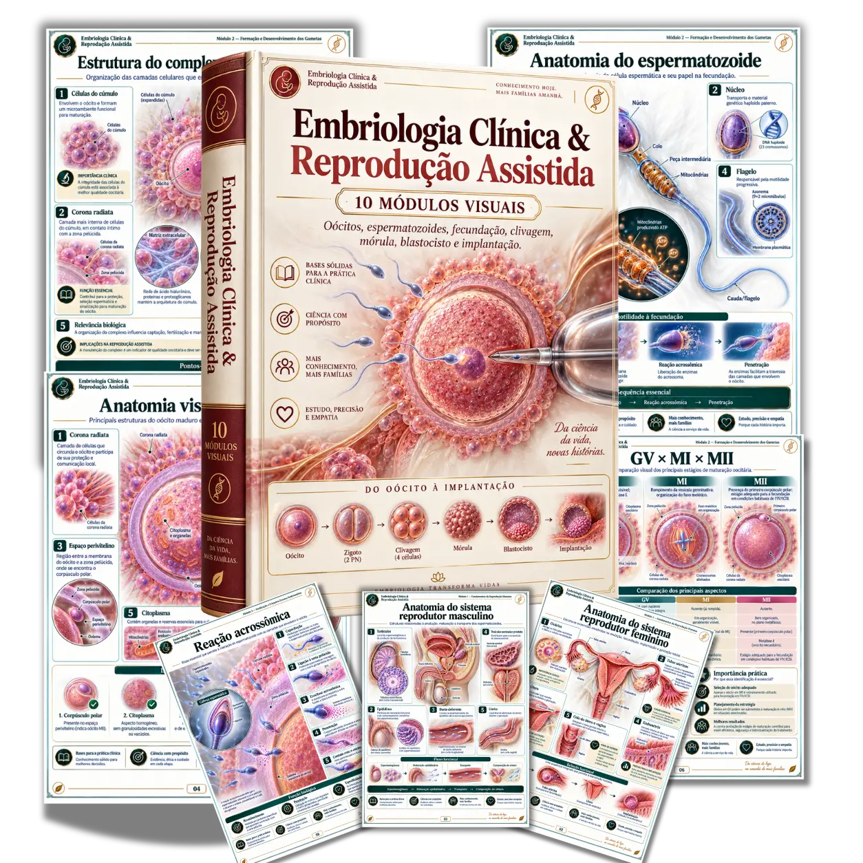 Imagem do Plano Completo da Biblioteca Visual da Embriologia Clínica