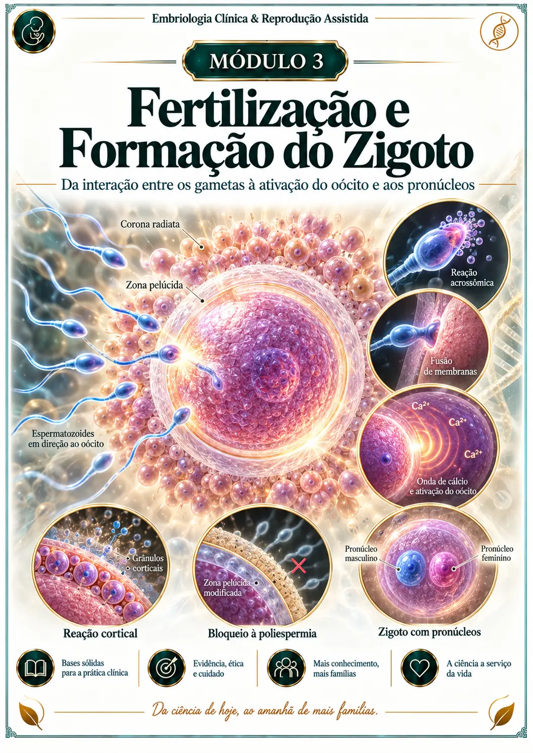 Módulo 3 — Fertilização e Formação do Zigoto