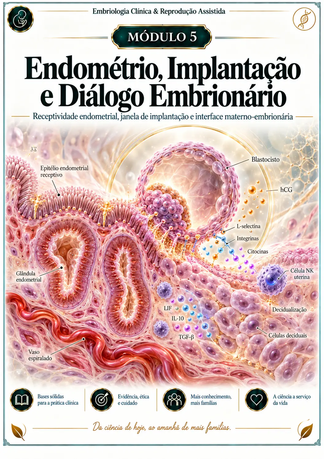 Módulo 5 — Endométrio, Implantação e Diálogo Embrionário