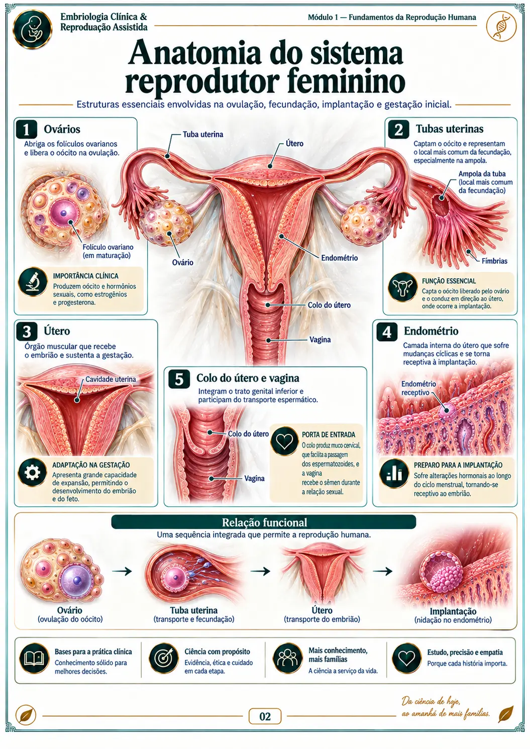 Anatomia do Sistema Reprodutor Feminino